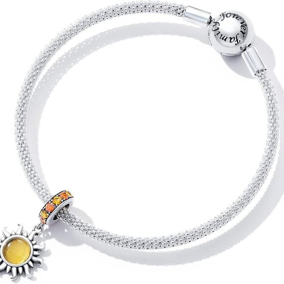 Animal Charms for Bracelets 925 Sterling Silver Bead Charms Bee Butterfly Fox Ch - Picture 5 of 7